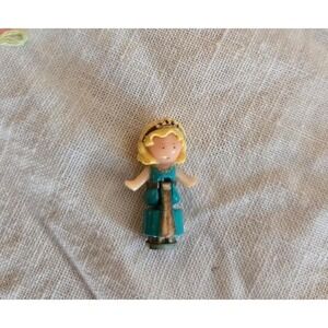 Vintage Polly Pocket Rose Dream Locket Necklace 1993 Figure Only